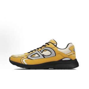 Dior new hundred matching letter print pops shoes B30yellow gray black