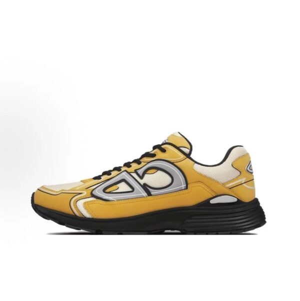 Dior new hundred matching letter print pops shoes B30yellow gray black