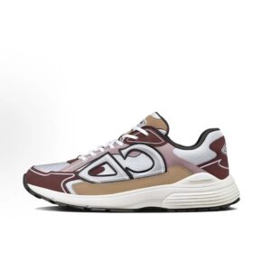 Dior New B30Gray Powder Coffee Monogram Print Papa Shoes
