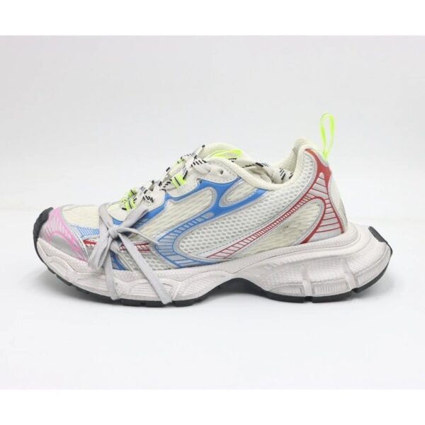 Balenciaga daddy shoes 3XL heightened ten generations retro old sneakers White Pink Blue