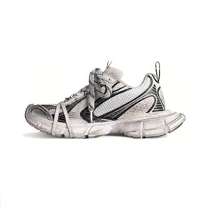 Balenciaga daddy shoes 3XL heightened ten generations retro old sneakers White Black