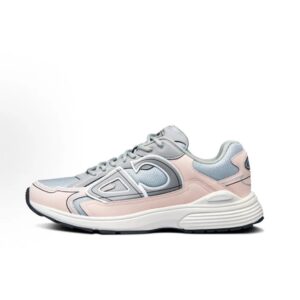 Dior new matching letter print shoes B30Silver powder
