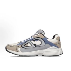 Dior New Matching Monogrammed Papa Shoes B30White Blue Grey