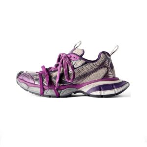 Balenciaga dads shoes 3XL heightened ten generations retro old sneakers Dark Night Purple