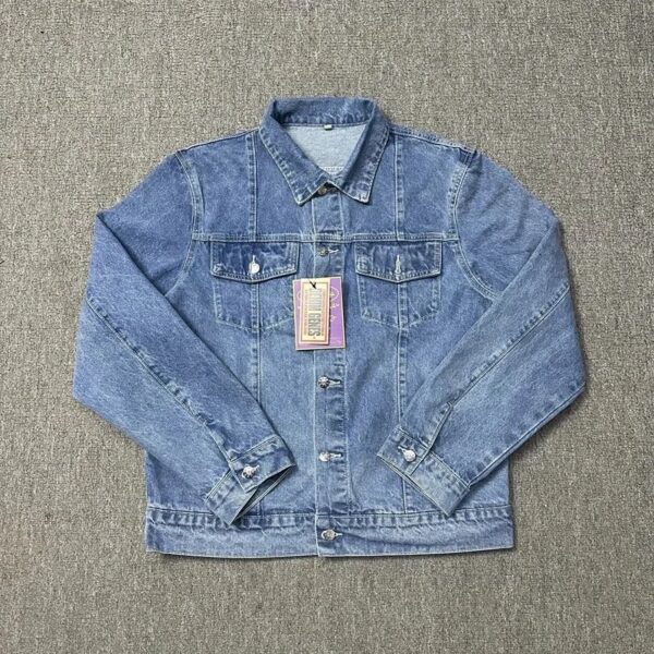 Corteiz washed denim jacket