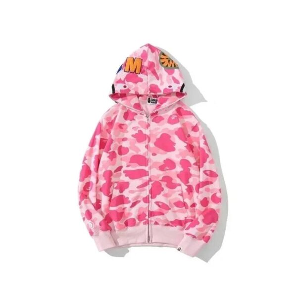 Bape Shark Head Multicolor Hoodie