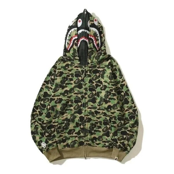 Bape Shark Head Multicolor Hoodie