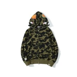 Bape Shark Head Multicolor Hoodie