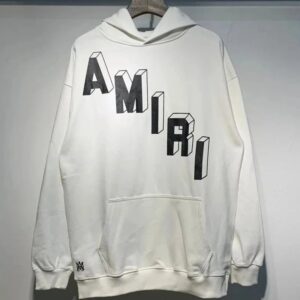 Amiri Logo Print Ink Splash Hoodie Multicolor Collection