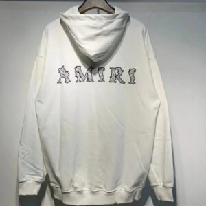 Amiri Logo Print Ink Splash Hoodie Multicolor Collection
