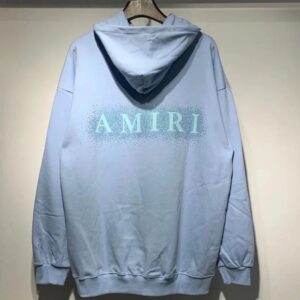 Amiri Logo Print Ink Splash Hoodie Multicolor Collection
