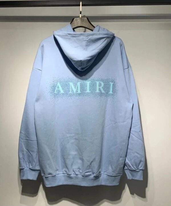 Amiri Logo Print Ink Splash Hoodie Multicolor Collection