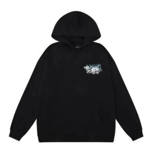 Amiri Logo Print Ink Splash Hoodie Multicolor Collection
