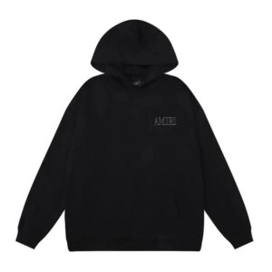 Amiri Logo Print Ink Splash Hoodie Multicolor Collection