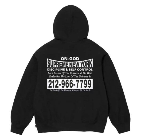 Supreme Classic Logo Hoodie in a variety of colors.