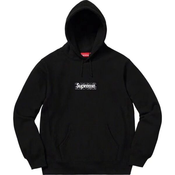 Supreme Classic Logo Hoodie in a variety of colors.