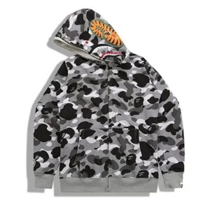 Bape Shark Head Multicolor Hoodie
