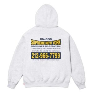 Supreme Classic Logo Hoodie in a variety of colors.