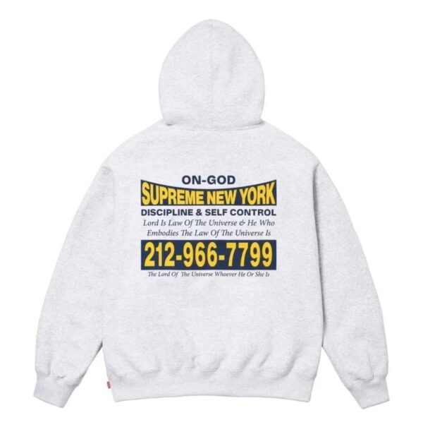 Supreme Classic Logo Hoodie in a variety of colors.