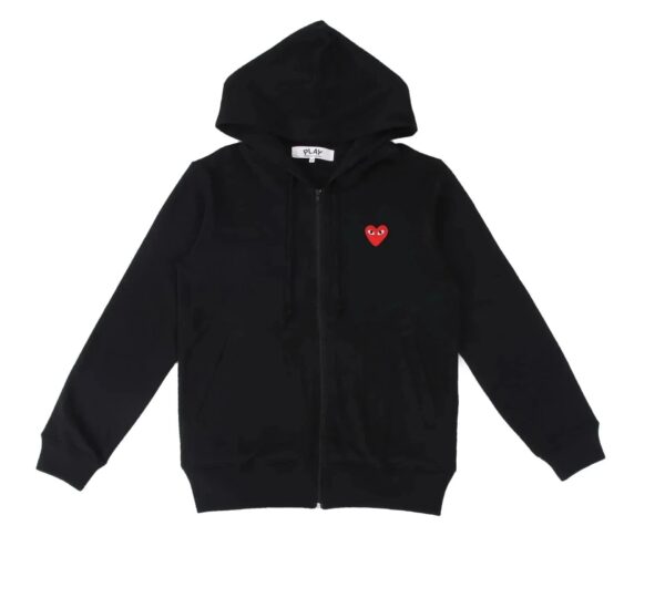 CDG PLAY Split Hoodie｜Infinite Solution of the Law of Hearts