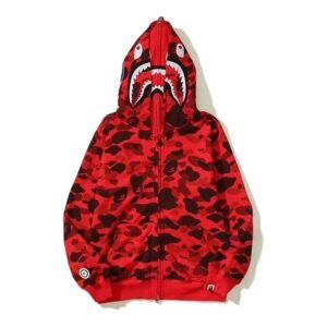 Bape Shark Head Multicolor Hoodie