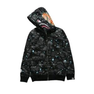 Bape Shark Head Multicolor Hoodie