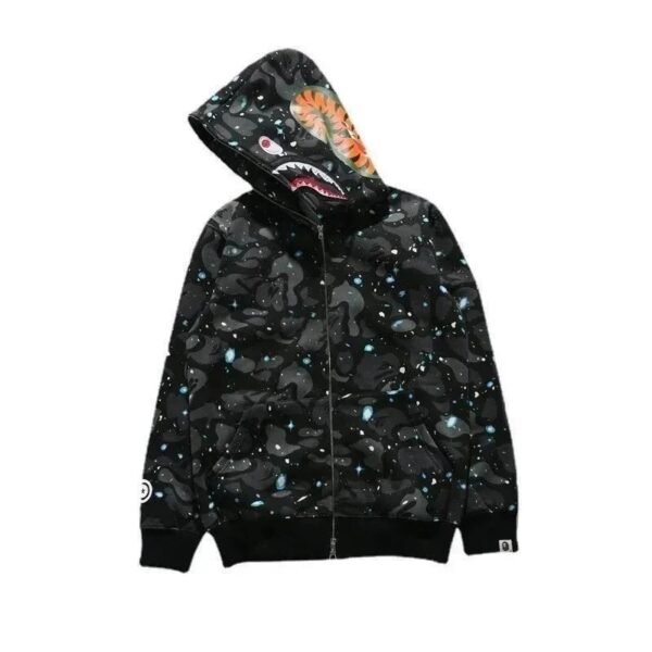 Bape Shark Head Multicolor Hoodie