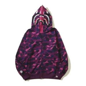 Bape Shark Head Multicolor Hoodie