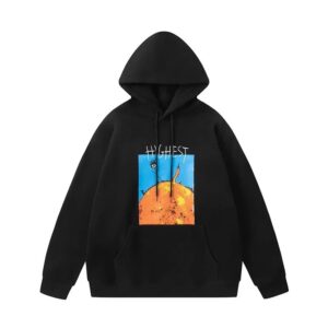 travisscott printed casual hoodie