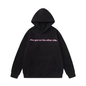 travisscott printed casual hoodie