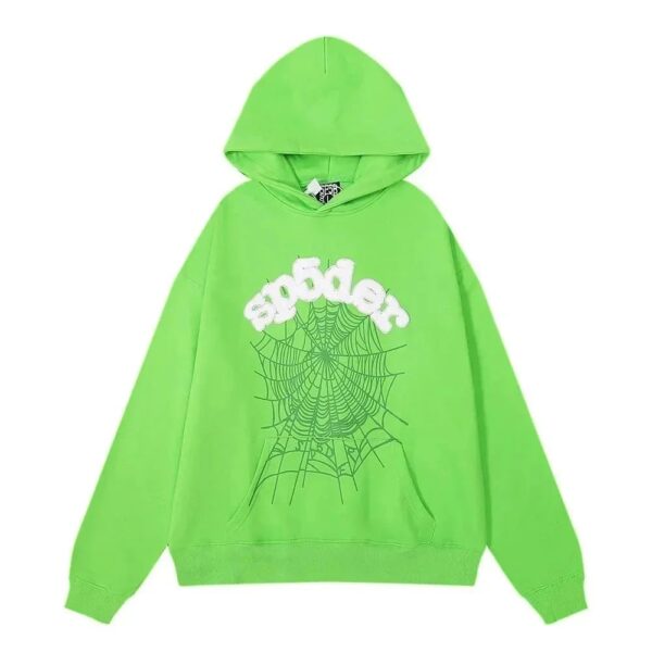 SP5DER Hip Hop High Street Multicolor Hoodie