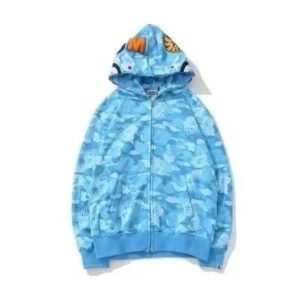 Bape Shark Head Multicolor Hoodie