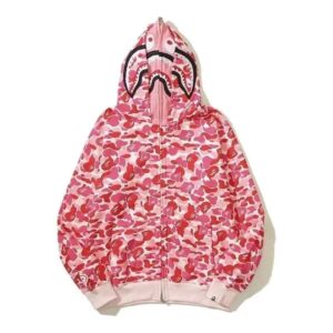 Bape Shark Head Multicolor Hoodie