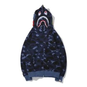 Bape Shark Head Multicolor Hoodie
