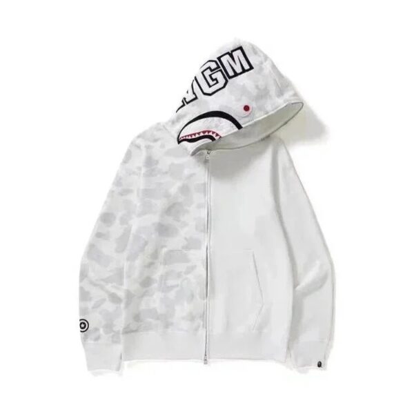 Bape Shark Head Multicolor Hoodie