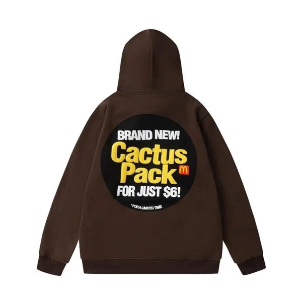 travisscott printed casual hoodie