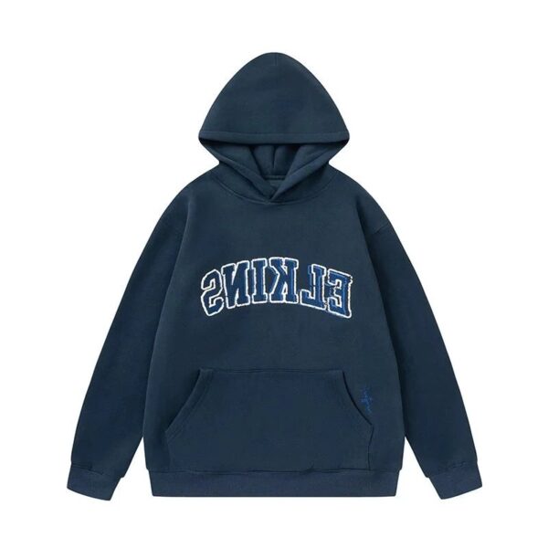 travisscott printed casual hoodie