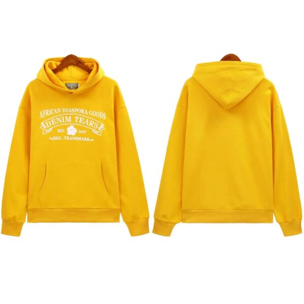 DENIM TEARS Chaos Hoodie｜Torn Rainbow