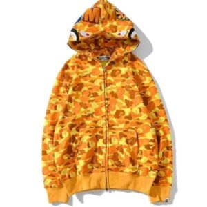 Bape Shark Head Multicolor Hoodie