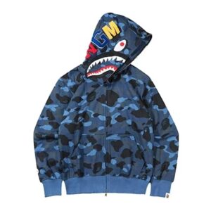 Bape Shark Head Multicolor Hoodie