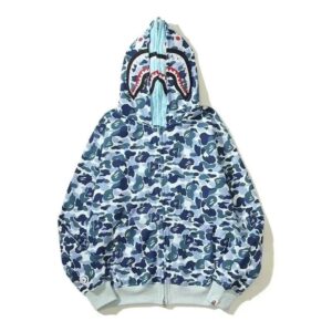 Bape Shark Head Multicolor Hoodie