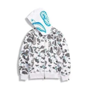 Bape Shark Head Multicolor Hoodie