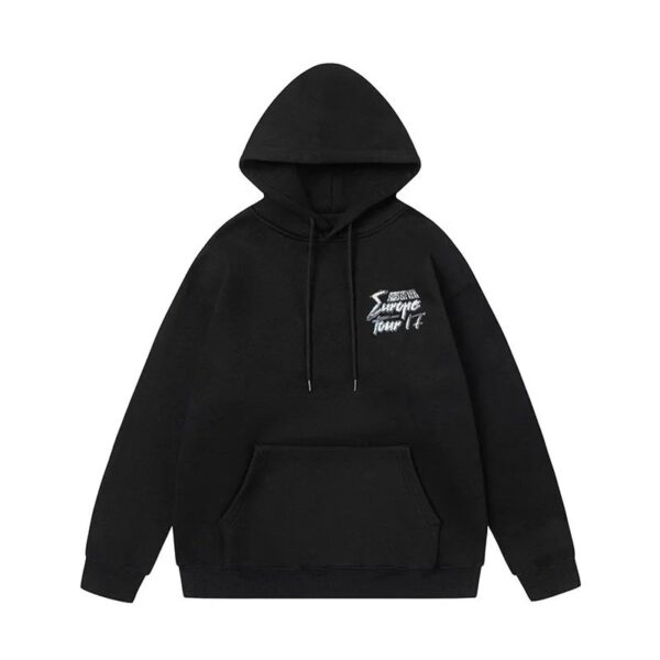 travisscott printed casual hoodie