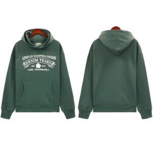DENIM TEARS Chaos Hoodie|Torn Rainbow