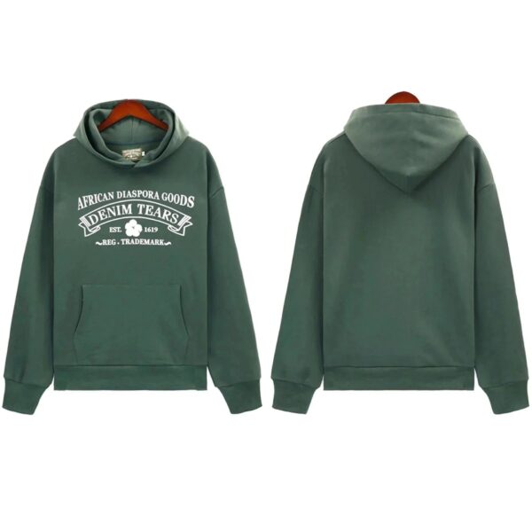 DENIM TEARS Chaos Hoodie｜Torn Rainbow