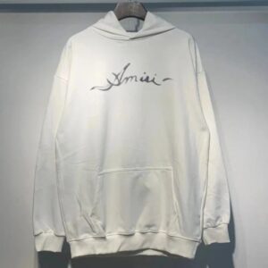 Amiri Logo Print Ink Splash Hoodie Multicolor Collection