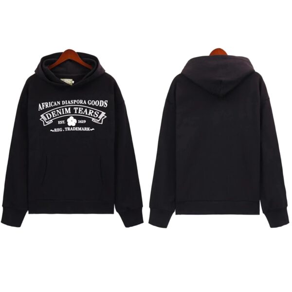 DENIM TEARS Chaos Hoodie｜Torn Rainbow