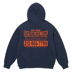 Supreme Classic Logo Hoodie in a variety of colors.