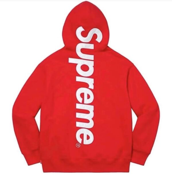 Supreme Classic Logo Hoodie in a variety of colors.