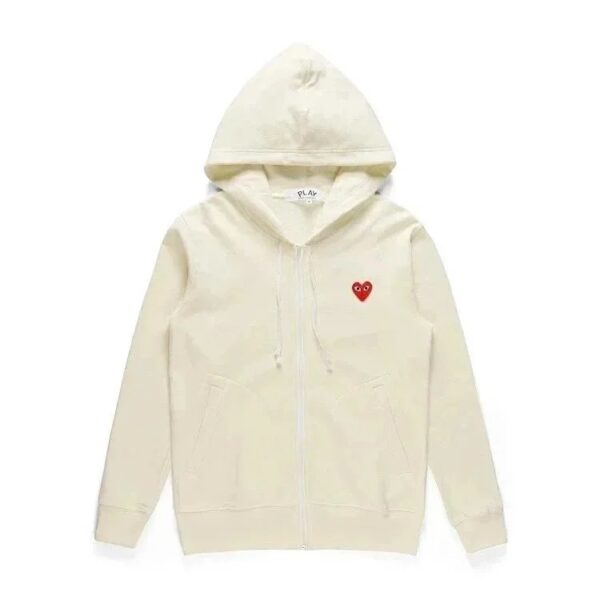 CDG PLAY Split Hoodie｜Infinite Solution of the Law of Hearts